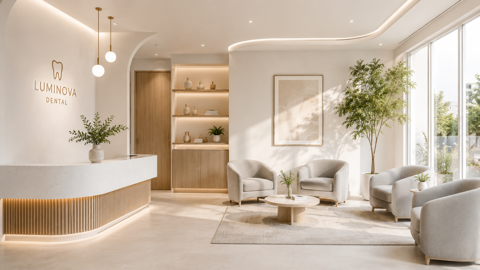 Sala de espera da Clínica Vita
